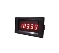 1 pz YB5145A LED Voltmetro digitale 4 1/2 Misuratore di tensione Display Tester DC200mV/2V/20V/100V/200V/600V 4.5 Misuratore di pannello di tensione(Red,DC200MV_POWER SUPPLY DC12V)