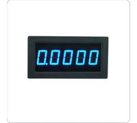 1 pz YB5145B LED Amperometro digitale Misuratore di corrente Misuratore di pannello Ampere 4 1/2 Ampere 100uA 200uA 2mA 200mA 2A 5A 10A 30A 50A 100A 300A 500A(Blue,DC200UA_POWER SUPPLY DC5V)
