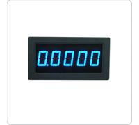 1 pz YB5145B LED Voltmetro digitale 4 1/2 Misuratore di tensione Display Tester DC200mV/2V/20V/100V/200V/300V/500V/600V 4,5 Volt Misuratore di pannello(Blue,DC20V_POWER SUPPLY DC12V)