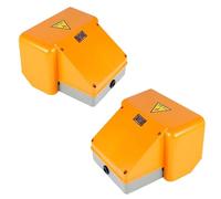 1 pz YDT1-18 Pedale Interruttore a pedale Interruttore di comando a pedale 250 V 380 V 10A doppio uso del pedale for la piegatura della macchina pugno