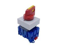 1 pz YMD11-C Sereis OFF-ON Pannello Montaggio su guida DIN 3/4P 690V 25/32/40/63/80/100A Interruttore sezionatore Lucchetto Disconnessione Sostituisci LW30(3P,63A)