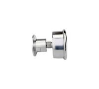1 pz YN60ZBF Manometro for pressione dell'acqua e dell'aria idraulica for olio Tipo di attacco posteriore Tipo di morsetto a disco(64mm OD Ferrule,0-0.25Mpa)