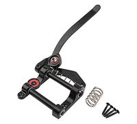 1 pz Yootones Chitarra Tremolo Unità Vibrato Bridge Tremolo Tool Accessori Flat Compatibile con Les Paul LP SG Tele Chitarra Elettrica (nero)