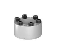 1 pz Z21 Boccola senza chiavetta Collegamento Albero di tensione Dispositivo di bloccaggio Manicotto di espansione Giunto a membrana Disco ID 5-50 mm(Z21-32x55x26mm)