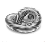 1 pz Zion KF-50 Tubo Flessibile In Acciaio Inox Vuoto Ondulato A Soffietto Tubo Tubo 100-1000mm(KF50-1000mm 1Pc)