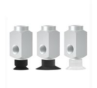 1 pz ZP3-Y04/06/08/10/13/16UMS/UMN-B5-B5 Set di ventose in metallo a strato singolo, ventose in gomma NBR nere piatte(ZP3-16UMS-B5-B5)