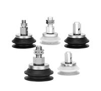 1 pz ZP3E-Y32/50/100BMS Ventosa pneumatica for robot in silicone bianco for impieghi gravosi con filettatura(ZP3E-Y32BMS-B8)