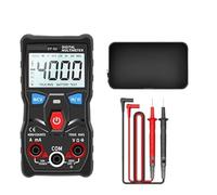 1 pz ZT-S1 Multimetro digitale Smart Tester for elettricisti for tensione CC/CA Corrente Ohm NCV Multitester professionale(S1 Black with Case)