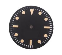 1 quadrante nero da 28,5 mm for orologi con quadrante a ore 3,0 e a ore 3,8, accessori for NH35 NH35A(Dial B)