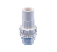 1 raccordo di scarico for acquario in PVC bianco da 16~50 mm, gomito a 90°, connettore di scarico(Style A-White,Inner Dia 16mm)
