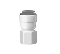 1 raccordo filettato femmina dritto M10,5 a 3/8 for acqua RO, connettore for tubo flessibile, filtro for acqua, parti for osmosi inversa