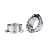 1 raccordo for tubi sanitari con diametro esterno di 12,7 mm - 159 mm, ghiera di saldatura Tri Clamp, giunto di collegamento for produzione casalinga in acciaio inossidabile SS304(25mm Ferrule 50.5)