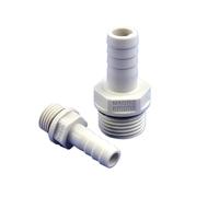 1 raccordo for tubo flessibile in plastica da 6/8/10/12 mm, attacco a spina, filettatura maschio BSP da 1/4" a 1/8" in POM, raccordo adattatore for tubo(1-8 8mm)