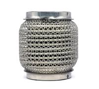 1 Raccordo Per Tubo Di Scarico In Acciaio Inossidabile Con Soffietto Flessibile A Maglia Di Interblocco, Ingresso 51, 65, 76 Mm Scarico Punta Coda