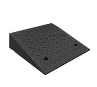 1 rampa di accesso in gomma resistente - Rampa di accesso portatile for sedie a rotelle, auto e biciclette - 50 cm x 50 cm x 5-20 cm(H20cm)