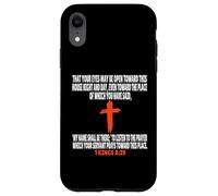 1 Re 8:29 Versetti della Bibbia Scrittura Custodia per iPhone XR