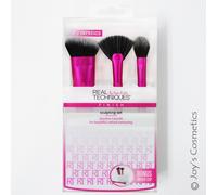 1 REAL TECHNIQUES Modellante Set+Coppa Del Pennello "RT-1561" Di gioia cosmetici