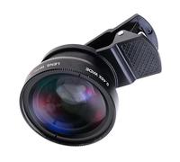 1. Regolabile 0.45x Wide/Macro Lens Set Con Clip-On Mount Per Smartphone Fotografia Obiettivo Telefono Per Close Up Shot
