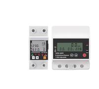 1 relè di protezione da dispersione verso terra, sovratensione e sottotensione, 63A 100A, contatore bidirezionale di energia kWh(63A)