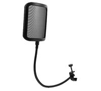 1 rete per microfono in metallo, protezione dal rumore e protezione dal vento per microfoni standard, resistente all'umidità e ai batteri