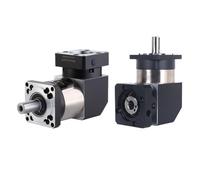 1 riduttore epicicloidale a 90 gradi con gioco ≤10arcmin, rapporto 3~100:1, riduttore epicicloidale for Nema42/52 3PH, passo-passo 110/130 mm(Silver,Speed Ratio 15 to 1)