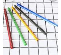 1 Righello in scala metallica per architetti, ingegneri, triangolare in alluminio, 15 cm, 1:20, 1:25, 1:50, 1:75, 1:100, 1:125 (blu)