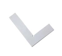 1 righello quadrato a bordo piatto for utensili for lavorazione del legno, righello di misurazione deII'angolo di 90 gradi in acciaio al carbonio da 40 mm a 130 mm(150x100mm)