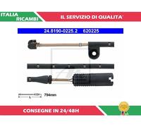 Contatto di avvertimento, usura delle pastiglie dei freni ATE 24.8190-0225.2