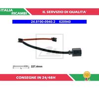 ATE Contatto segnalazione, Usura past. freno/mat. d'attrito 24.8190-0940.2