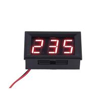 1 rilevatore voltmetro con display digitale a LED(AC 70-500V Red)