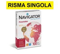 1 RISMA A4 DA 500 FG. 21X29,7 GR.100 CARTA NAVIGATOR PRESENTATION BIANCA