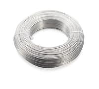 1 Roll Multi-colors Aluminum Wire Jewelry Findings for Jewelry Making DIY Necklace Bracelet 0.8mm 1mm 1.5mm 2mm 3mm 4mm 5mm 6mm(LightGrey,3.5mm 20m)