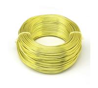 1 Roll Multi-colors Aluminum Wire Jewelry Findings for Jewelry Making DIY Necklace Bracelet 0.8mm 1mm 1.5mm 2mm 3mm 4mm 5mm 6mm(GreenYellow,2mm 55m)