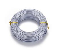 1 Roll Multi-colors Aluminum Wire Jewelry Findings for Jewelry Making DIY Necklace Bracelet 0.8mm 1mm 1.5mm 2mm 3mm 4mm 5mm 6mm(Lilac,0.8mm 300m)