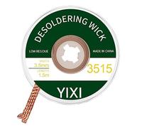 1 Rotoli 3.5mm*1.5m treccia dissaldante,Filo Dissaldante a Treccia,Treccia di stoppino per saldare,Treccia Dissaldante,Filo Treccia Strumento di Rimozione Saldatura,per Dissaldare
