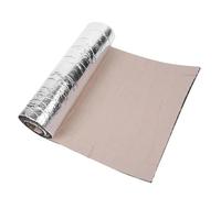 1 Rotolo 3/5/6/10mm 50cmx200cm Isolamento Acustico Per Auto Isolamento Termico Ignifugo Foglio Alluminio Motore Smorzatore Fonoassorbente Pad Cuscinetto isolante termico(100x40cmx5mm)