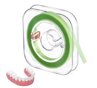 1 Rotolo 30μm Strisce Abrasive Interdentali,Scatola Dentale Lucidatura Striscia Carta Abrasiva per Denti,Strisce Sbiancanti Denti per Levigatura,Pulizia dei Denti Interdentali 4mm X 6 m-Verde