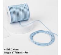 1 Rotolo Blu Nastro Organza Velluto per Artigianato Fiocchi Avvolgimento Orlo