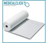 12 Rotoli Carta Lettino Lenzuolino Medico H 60 cm 2 veli estetista spa rotolo