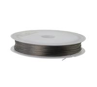 1 Rotolo Da 50 Metri Di Filo Di Acciaio Tiger Tail Per Perline 0,38 Mm