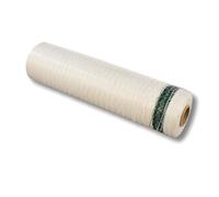 1 rotolo da 670 mm x 1400 m resistente ai raggi UV - Rete avvolgente per bendaggi in legno per mini palline, rete per palloni mini rete per palline, rete per avvolgere la legna da ardere bianca