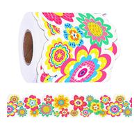 1 rotolo di adesivi floreali Decalcomanie per laptop Scrapbook Skateboard