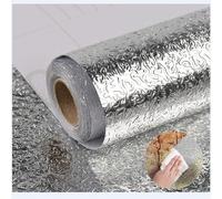 1 Rotolo di adesivi per paraschizzi da cucina, 16ft/10ft/3ft, rivestimento adesivo per cassetti, carta da parati in vinile autoadesiva per armadi e mensole, decorazione per pareti, bagno, casa, soggio