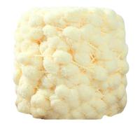 1 rotolo di filato di cotone colorato per lavorare a maglia morbida stringa all'uncinetto per progetti fatti a mano, ideale per tessitura, lavoro a maglia, decorazione domestica all'uncinetto
