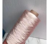 LIUXIN 1 Rotolo di Filato di Seta ghiacciata Sottile, Morbido e Liscio, Fresco Estivo, per lavori a Maglia, Uncinetto, Tessitura, Cucito, Pizzo fine, Filo da 500 g