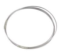 1 rotolo di filo per chitarra calibro argento 1,6-2,9 mm filo di rame bianco per tasti parte chitarra accessori di ricambio per chitarra elettrica tastiera filo