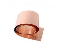 1 rotolo di lamina di rame - lunghezza 1 metro, larghezza 100 mm, spessore personalizzabile for ricerca scientifica ed esperimenti(0.1mm thick)