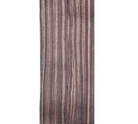 1 rotolo di legno di ebano naturale Mozambico, impiallacciatura Daniela, sottile legno massello fatto a mano, per altoparlanti fai da te, chitarra, mobili, pavimento, pelle, 220 x 20 cm (20 x 220 cm,