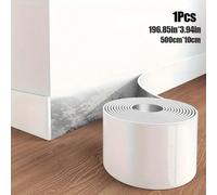 1 rotolo di nastro sigillante autoadesivo in PVC, adatto per tutte le stagioni, carta da parati autoadesiva in marmo extra lunga e extra spessa - facile da strappare e incollare, impermeabile e resist