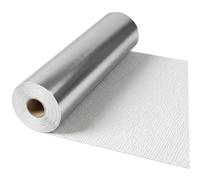 1 rotolo di pannelli per soffitto staccabili e incollati, pannelli per soffitto isolanti impermeabili spessi - Rivestimento murale autoadesivo, bianco, 16, 40 piedi x 19, 69 pollici